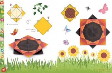 Garden in Origami, The (Origami for kids) - Rita Foelker [KSIĄŻKA]