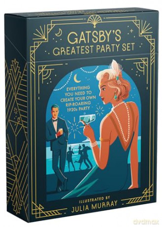 Gatsby's Greatest Party Set: Everything you need to create your own rip-roaring 20s party - Julia Murray [KSIĄŻKA]