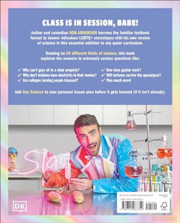Gay Science: The Totally Scientific Examination of LGBTQ+ Culture, Myths, and Stereotypes - Rob Anderson [KSIĄŻKA]