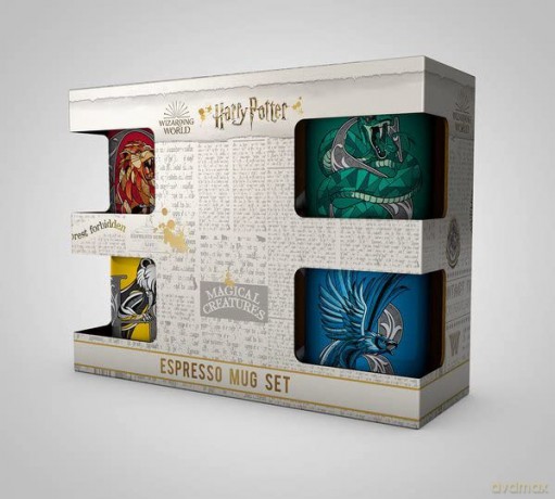 GB eyeHarry Potter zestaw do espresso (4 kubeczki) - Stand together