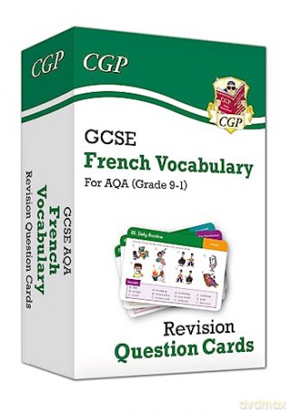 GCSE AQA French: Vocabulary Revision Question Cards: for the 2024 and 2025 exams (CGP AQA GCSE French) - CGP Books [KSIĄŻKA]