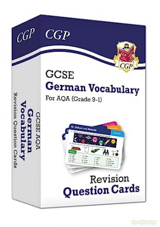 GCSE AQA German: Vocabulary Revision Question Cards: for the 2024 and 2025 exams (CGP AQA GCSE German) - CGP Books [KSIĄŻKA]