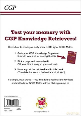 GCSE Maths OCR Knowledge Retriever - Higher: Perfect for the 2024 and 2025 Exams (CGP OCR GCSE Maths) - CGP Books [KSIĄŻKA]