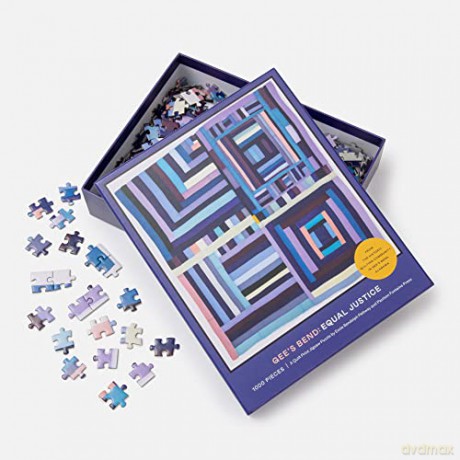 Gee's Bend: Equal Justice; A Quilt Print Jigsaw Puzzle; 750 Pieces - Essie Bendolph Pettway [PUZZLE]
