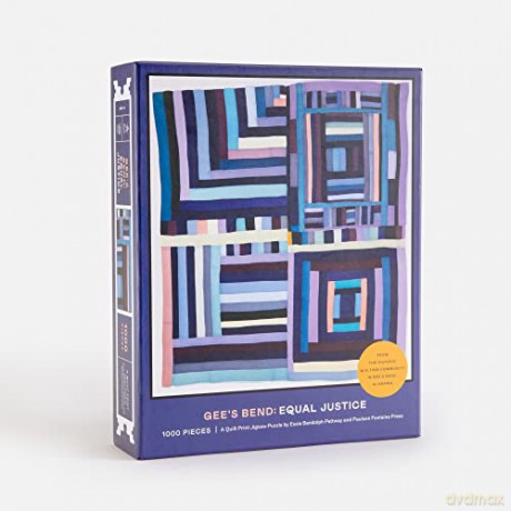 Gee's Bend: Equal Justice; A Quilt Print Jigsaw Puzzle; 750 Pieces - Essie Bendolph Pettway [PUZZLE]