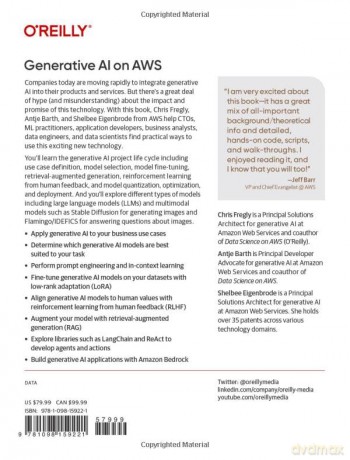 Generative AI on Aws: Building Context-Aware Multimodal Reasoning Applications - Chris Fregly [KSIĄŻKA]