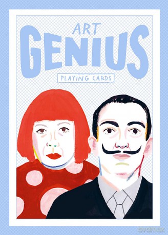 Genius Art (Genius Playing Cards) - Rebecca Clarke [KSIĄŻKA]