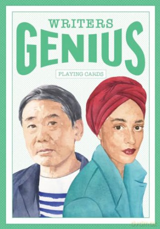 Genius Writers (Genius Playing Cards): (52 Playing Cards, Standard Playing Card Deck, Traditional Cards with Suits) - Marcel George [KSIĄŻKA]