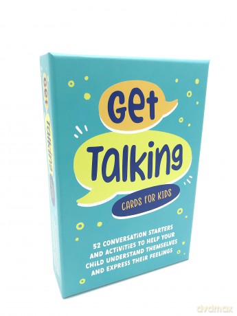 Get Talking Cards for Kids: 52 Conversation Starters and Activities to Help Your Child Understand Themselves and Express Their Feelings - Amanda Ashman-Wymbs [KSIĄŻKA]