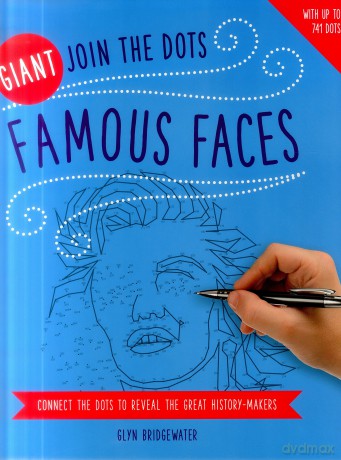 Giant Join the Dots: Famous Faces: Connect the Dots to Reveal the Great History-Makers - Glyn Bridgewater [KSIĄŻKA]