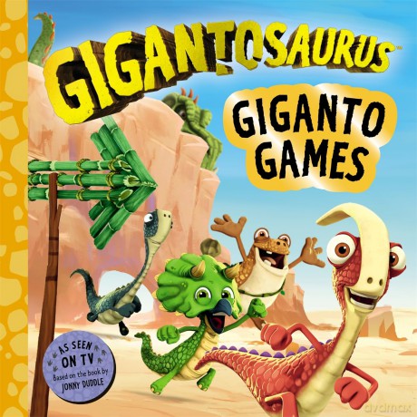 Gigantosaurus - Giganto Games - Cyber Group Studios [KSIĄŻKA]