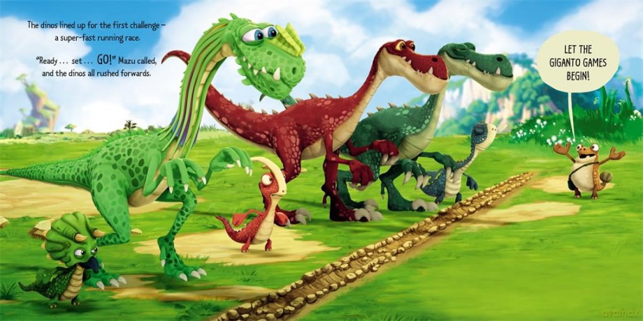Gigantosaurus - Giganto Games - Cyber Group Studios [KSIĄŻKA]