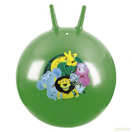 Spokey Piłka Gimnastyczna z Uchwytem Leo (Rozmiar 60 cm)