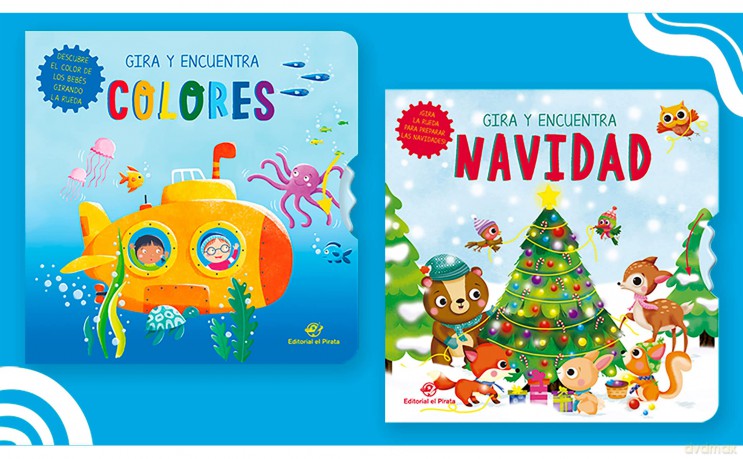 Gira y encuentra - Navidad [KSIĄŻKA]