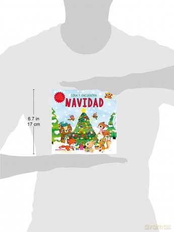 Gira y encuentra - Navidad [KSIĄŻKA]