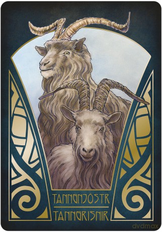 Gjallarhorn: A Norse Oracle Deck - Matt Hughes [KSIĄŻKA]