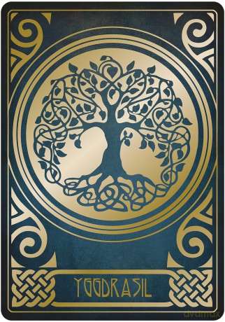 Gjallarhorn: A Norse Oracle Deck - Matt Hughes [KSIĄŻKA]