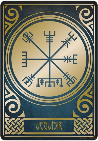 Gjallarhorn: A Norse Oracle Deck - Matt Hughes [KSIĄŻKA]