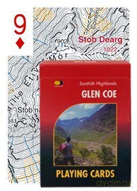 Glencoe Playing Cards - Harvey Maps [KSIĄŻKA]