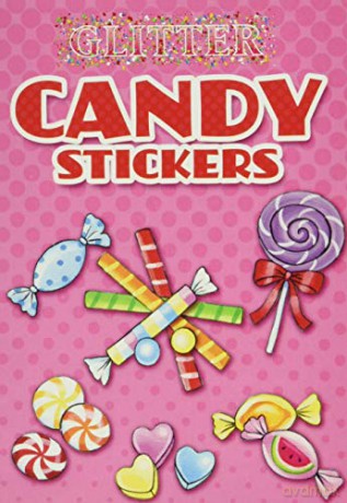 Glitter Candy Stickers (Little Activity Books) - Noelle Dahlen [KSIĄŻKA]