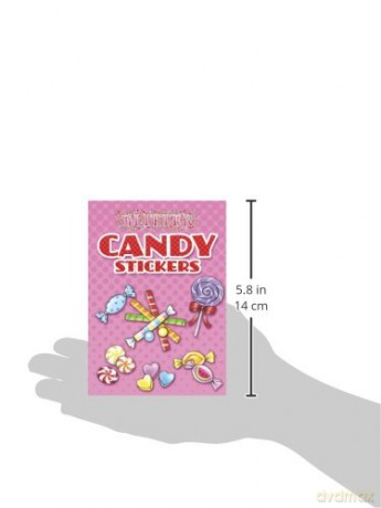 Glitter Candy Stickers (Little Activity Books) - Noelle Dahlen [KSIĄŻKA]