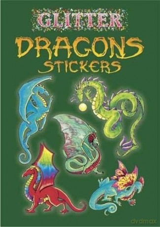 Glitter Dragons Stickers (Little Activity Books) - Christy Shaffer [KSIĄŻKA]
