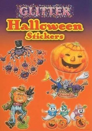 Glitter Halloween Stickers (Little Activity Books) - Yu-Mei Han [KSIĄŻKA]