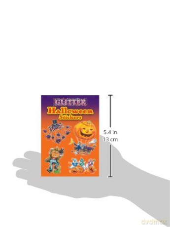 Glitter Halloween Stickers (Little Activity Books) - Yu-Mei Han [KSIĄŻKA]
