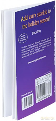 Glitter Nutcracker Ballet Stickers (Little Activity Books) - Darcy May [KSIĄŻKA]