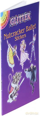 Glitter Nutcracker Ballet Stickers (Little Activity Books) - Darcy May [KSIĄŻKA]
