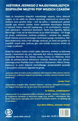 Abba Historia Supergrupy Tw - Carl Magnus Palm [KSIĄŻKA]