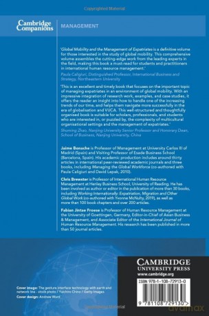 Global Mobility and the Management of Expatriates (Cambridge Companions to Management) - Jaime Bonache [KSIĄŻKA]