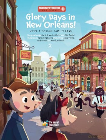 Glory Days in New Orleans!: We're a Possum Family Band: 2 - Bia Krieger [KSIĄŻKA]