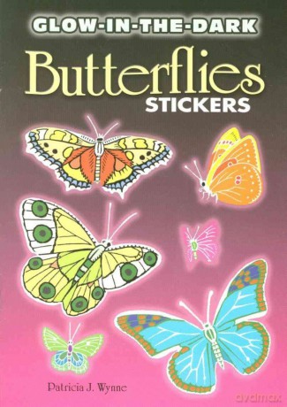 Glow-In-The-Dark Butterflies Stickers (Little Activity Books) - Patricia J Wynne [KSIĄŻKA]