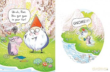 Gnome and Rat: Time to Party!: (A Graphic Novel) - Lauren Stohler [KSIĄŻKA]