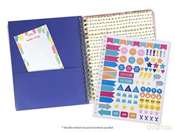 Go Get 'em Tiger 2021 Weekly Planner [KSIĄŻKA]