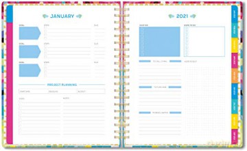 Go Get 'em Tiger 2021 Weekly Planner [KSIĄŻKA]