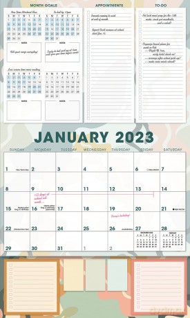 Goal Getter August 2022-December 2023 17-Month Planner (STICKY NOTE PLANNER) [KSIĄŻKA]