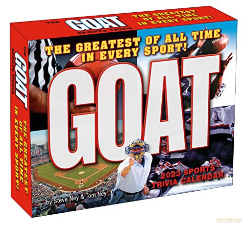 Goat Sports Trivia Calendar 2023: The Greatest of All Time in Every Sport! (BOXEDDAILY 365 DAY COMBINED) - Steve Ney [KALENDARZ]