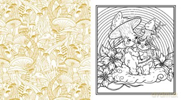 Goblincore Coloring Book: Reject the Perfection and Embrace the Diversity and Curiosities of Nature (Chartwell Coloring Books) - Editors of Chartwell Books [KSIĄŻKA]
