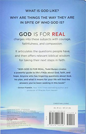 God Is for Real: And He Longs to Answer Your Most Difficult Questions - Todd Burpo [KSIĄŻKA]