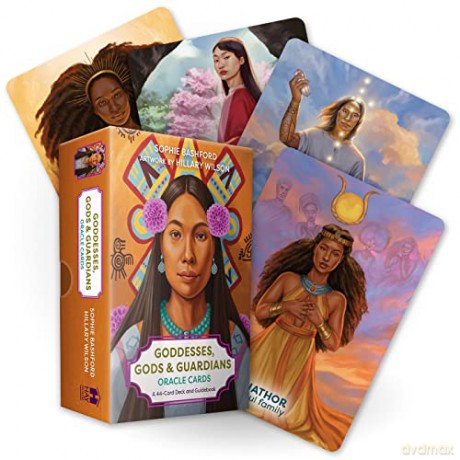 Goddesses, Gods and Guardians Oracle Cards: A 44-Card Deck and Guidebook - Sophie Bashford [KSIĄŻKA]