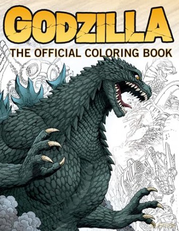 Godzilla: The Official Coloring Book - Godzilla [KOMIKS]