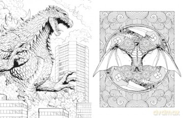 Godzilla: The Official Coloring Book - Godzilla [KOMIKS]