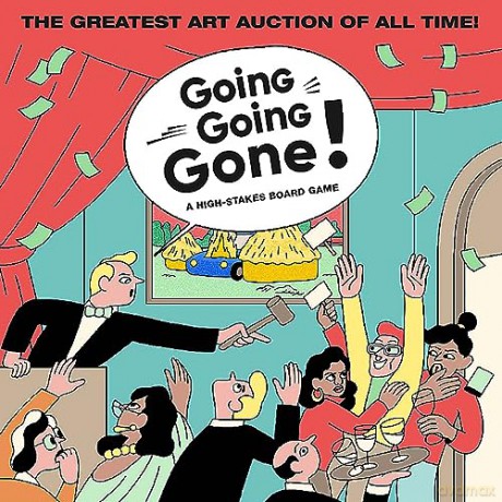 Going, Going, Gone!: A High-Stakes Board Game - Simon Landrein [KSIĄŻKA]