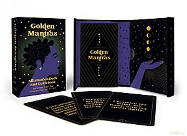 Golden Mantras: Affirmation Deck and Guidebook - Destiny Taylor Yarbrough [KSIĄŻKA]