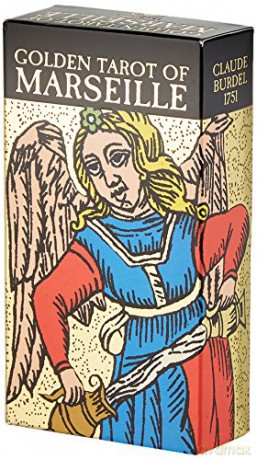 Golden Tarot of Marseille - Claude Burdel [KSIĄŻKA]