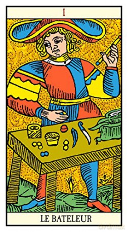 Golden Tarot of Marseille - Claude Burdel [KSIĄŻKA]