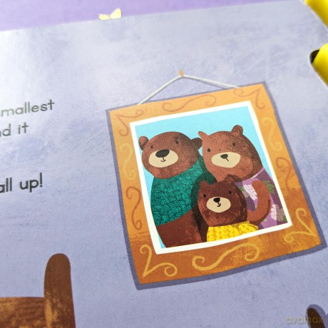 Goldilocks And The Three Bears Fairy Tale Sound Book - 6 Enchanting Sound Buttons To Press And Play (Sound Books) [KSIĄŻKA]