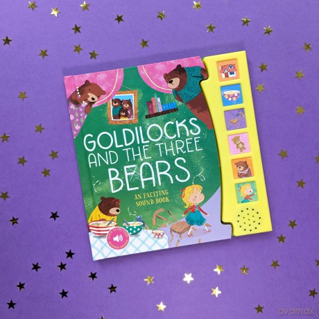 Goldilocks And The Three Bears Fairy Tale Sound Book - 6 Enchanting Sound Buttons To Press And Play (Sound Books) [KSIĄŻKA]